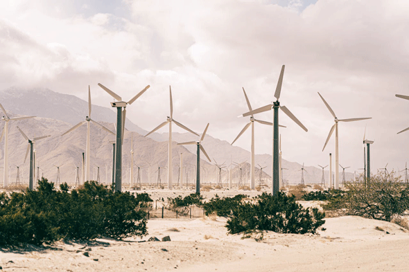 Windräder erneuerbare Energie